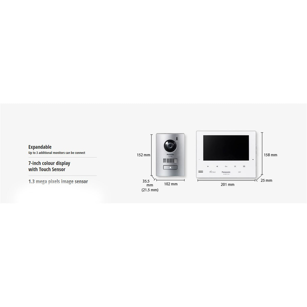 Panasonic VL-SV74AZ-W Video Intercom