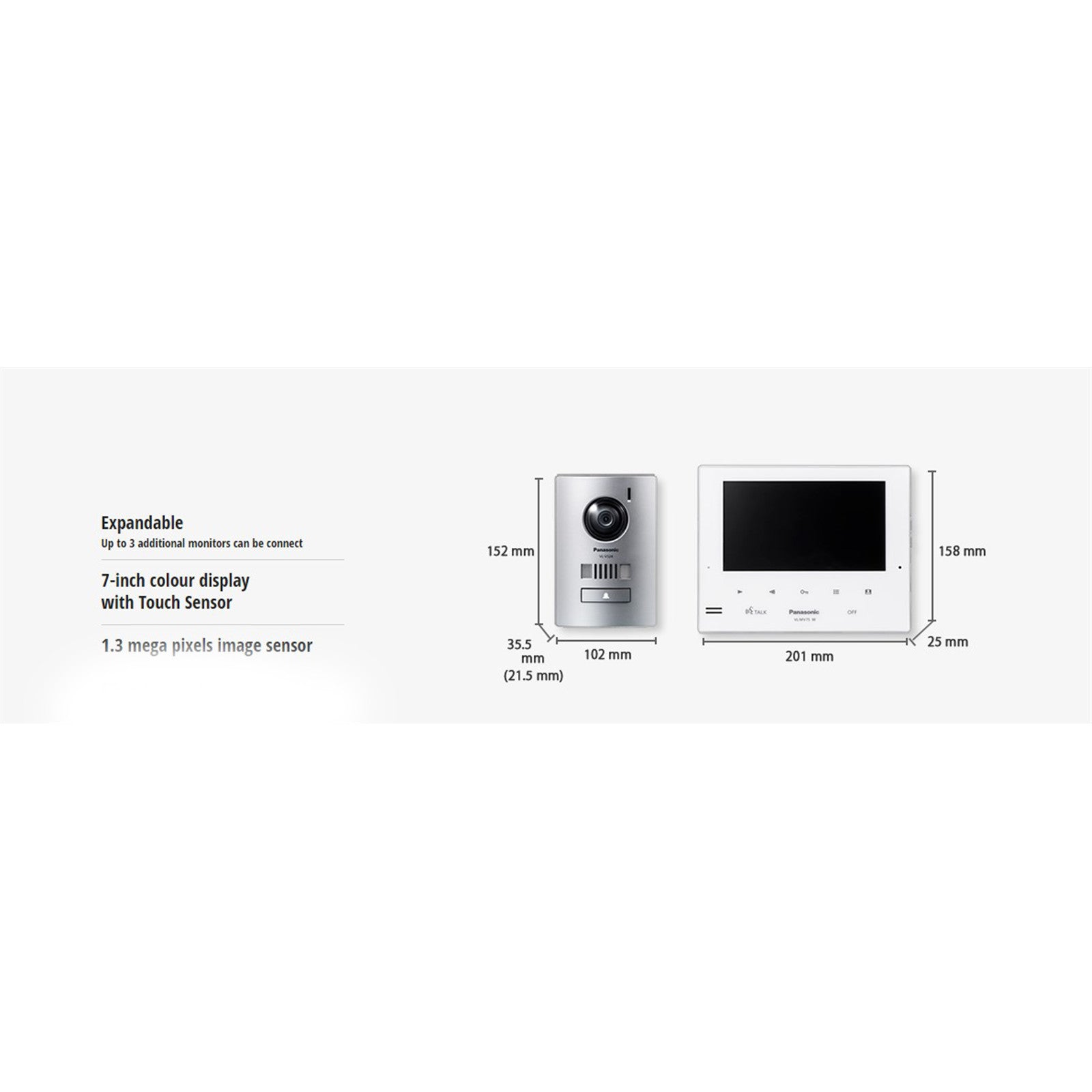 Panasonic VL-SV75AZ-W Video Intercom