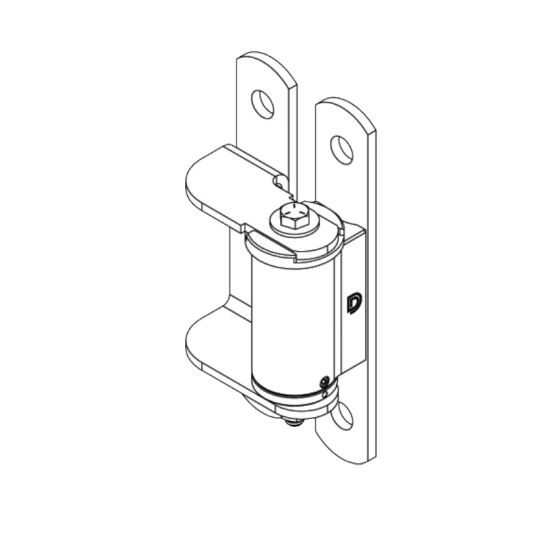 DD TECH SHUTIT BADASS SELF-CLOSING BOLT-ON HINGE